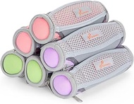 Sportneer Hand Weights for Women, Walking Weights Set 6pcs (1lb, 2lb, 3lb Each) Soft Dumbbells with 