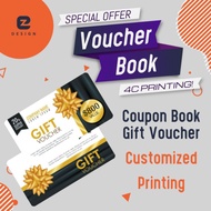 Voucher book/Coupon book/Gift book