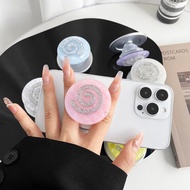 Popsocket Ins circle Pattern Magnet Foldable Phone Stand  For Magnet Phone