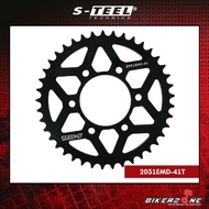 S-TEEL Rear Sprocket Motorcycle for KAWASAKI ZX-9R / ZX-9R NINJA / Z1000SX / ZX-10R (2031EMD-41T)