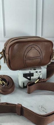 TAS WANITA ORIGINAL ETIENNE AIGNER STELLA MINI LUGGAGE CAMERA BAG