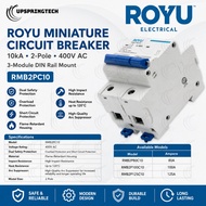 Royu RMB2PC10 2P MCB 80A-125A 400V 10kA DIN Rail Breaker