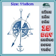 Tattoo Stickers 15 Days Without Mixing 11 x 18 cm Model 438