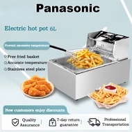 Panasonic Deep Fryer Electric Pan With Strainer Electric Deep Fryer Stainless Steel Electric Fryer