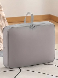 1PC Super Space Saving Self Compressing Storage Bag, Portable Diagonal Waterproof Zipper Compression