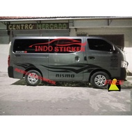 Cutting sticker car sticker nissan nv350 sticker side body mini bus nv350