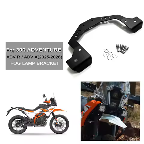 Motorcycle Fog Lamp Bracket Auxiliary Light Bracket for 390 ADV R 2025 2026 390ADV 390 Adventure R 3