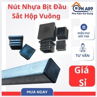 Plastic Seal in Iron Box, Square Snap Button 20x20 25x25 30x30 40x40 25x50, Stopper in Table and Cha