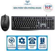 Genuine Aula AK105/AM104 Wired Keyboard + Mouse Combo