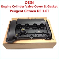 Top 1 Sell  Original Peugeot  Engine Valve Cover &amp; Gasket V759886280 For Peugeot 308 3008 408 508 5008 RCZ Citroen DS4 DS5 C5