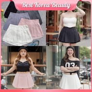 【🇲🇾现货免运】🇹🇭Big Size Talent High Waist Short Skirt Pants(Free Size XL-3XL 32-40Inch)大码西装高腰裤裙