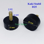 Stable Legs Chair Legs D25 D25 T16 M6 - 4PCS