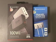 New 100W USB-C GaN charger + travel cables