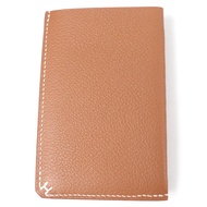 全新愛馬仕H系列金色顏色卡包/證件包，附雙印章和包裝盒，法國製造，女士款