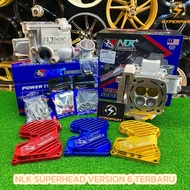 NLK PERFORMANCE RACING SUPERHEAD V6 CNC VPRO LC135 Y15ZR 20/23 22/25 23/26 24/27 25/28