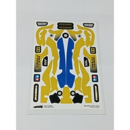 DECAL MINI 4WD MACH FRAME BLACK SPECIAL/ STICKER TAMIYA MACH FRAME BLACK SPECIAL TAMIYA MINI 4WD