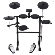 TPP Electric Drum Set 8 Piece Electronic Drum Kit for Adult Beginner with 144 Sounds Hi-Hat Pedals and USB MIDI Connection Holiday   Birthday Gifts