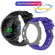 garmin forerunner 55 245 case Screen protector garmin forerunner 55 strap Silicone strap garmin fore