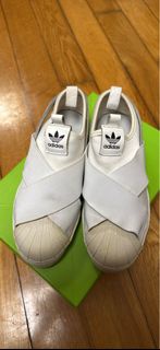 Adidas Superstar Slip-on 白色休閒鞋 Size36.5