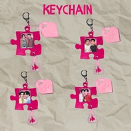 [KEYCHAIN OTP] PPW, GF, JD, PS KEYCHAIN with charm - bubulee
