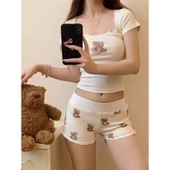 Xiyuyi gấu hoạt hình dễ thương tại nhà cho nữ com lê thoải mái