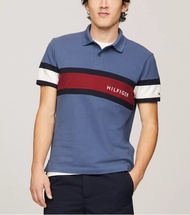 Tommy hilfiger Áo thun nam xách tay chất cotton gai mẫu mới