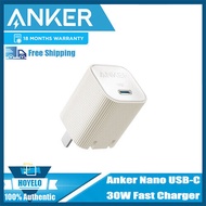 Anker ที่ชาร์จ USB C 30W ที่ชาร์จ511 3.0 PPS พับได้ชาร์จเร็วสำหรับ iPhone 15/ 14/13/12 Series และ Ga