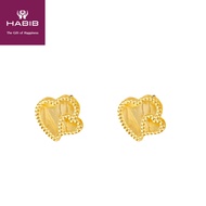 HABIB Alize Gold Earring, 916 Gold