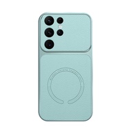 Case For Samsung Galaxy S24 S25 S26 Ultra 26 S25 S24 FE S24+ S25+ S26+ A27 A57 A07 Luxury PU Leather