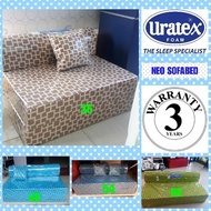 ♞,♘,♙URATEX NEO SOFA BED ORIGINAL with FREE PILLOW (3 YRS. WARRANTY)