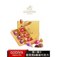 2026 New Style GODIVA GODIVA GODIVA Truffle Milk Dark Chocolate 6 Pieces Gift Box Birthday Holiday S