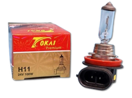 Bohlam Lampu Mobil Halogen H11 12-24 Volt 100Watt Tokai / Tokai 100W H11 12-24 volt halogen car ligh