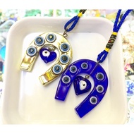 Evil Eye Horshoe Hanging Charm small Door charm