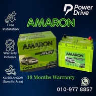 [ Installation Provided ] 65D26L | 65D26R | NS70 | NS70L  ] Amaron Hi-Life Car Battery