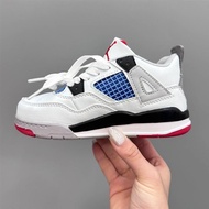 NK 4 Generation Trendy Shoes Retro Mid-help Casual Children's Shoes Basketball Shoes