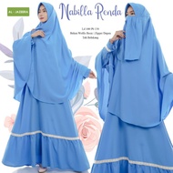 NABILLA RENDA GAMIS SET SYARI FREE CADDAR BY AL-JAZEERA