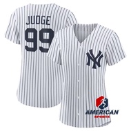 Women's Mlb New York Yankees Aaron Judge White Home Baseball Jersey