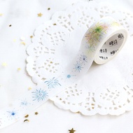 【Big savings】 1pack/lot Japanese paper tape flower series hand account decorative Washi Masking Stat