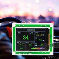 2.8'' Multifunctional Digital Car PM2.5 Air Quality Detector Monitor  Home Air Monitor PM2.5 Meter P