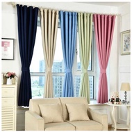 curtain plain design size 1m x 1.3m
