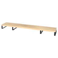 HOPMA 合馬家具 104公分超長版金屬底座螢幕增高架 1040 x 200 x 73mm 4kg  淺橡木