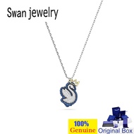 72 Swarovski POP Swarovski Female SWAN Jewelry Necklace Silver SWAN Jewelry Pearl Jewelry Chain Neck