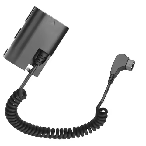 DTap D-TAP to DR-E6 Full Decoded DC Coupler LP-E6 Dummy Battery for Canon EOS 5D4 5D3 5D2 60D 7D 6D 