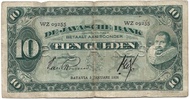 Uang Kuno Seri Coen 10 Gulden 1928