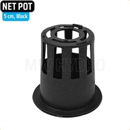HYDROPONIC NET POT - HYDROPONIC NET POT, 5 CM, BLACK