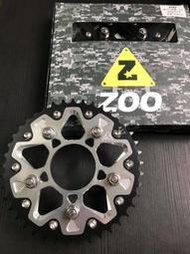 ZOO 齒輪盤 後齒輪盤 現貨輕量化CNC齒盤 GOGORO 2 GGR2 gogoro2