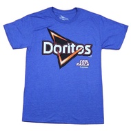 Doritos Cool Ranch Adult New T-Shirt - Classic Chip Bag Front Pic