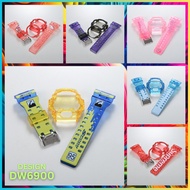 G8900/GLS8900/GLX8900 CUSTOM PRINT BAND AND BEZEL BNB/Tali Jam Tangan/Jelly