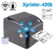 XPrinter XP-420B USB Version A6 Thermal Printer XP-420B Barcode Label Sticker
