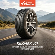 Top-Quality KILOARX 245/45R18 Eco-Friendly Tire with Valve Stem Cap, Reinforced and Tubeless Valve C